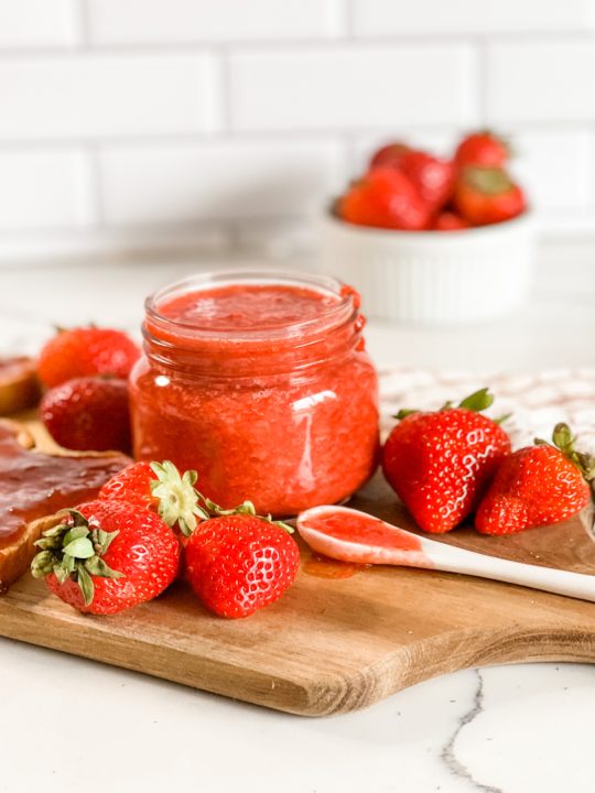 Strawberry Freezer Jam - This Week for Dinner