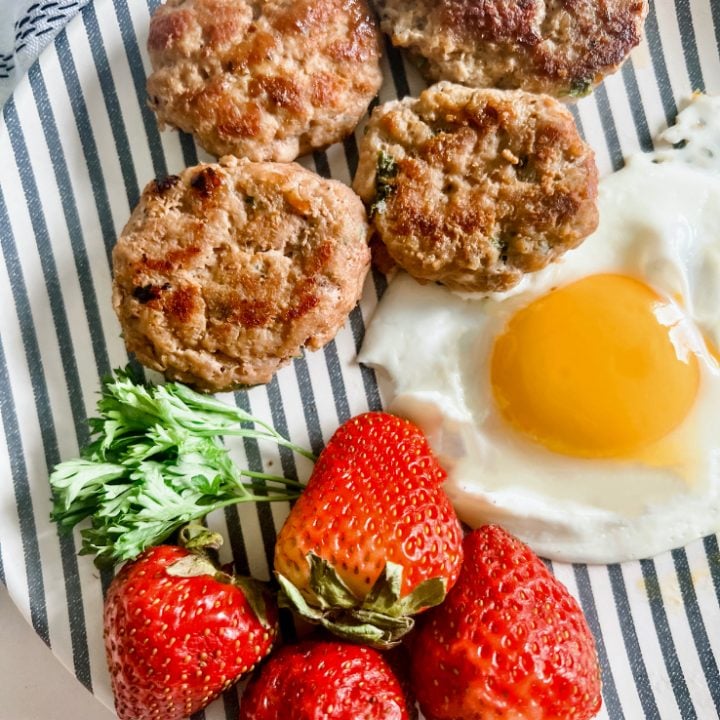 Easy Homemade Breakfast Turkey Sausage Patties-image