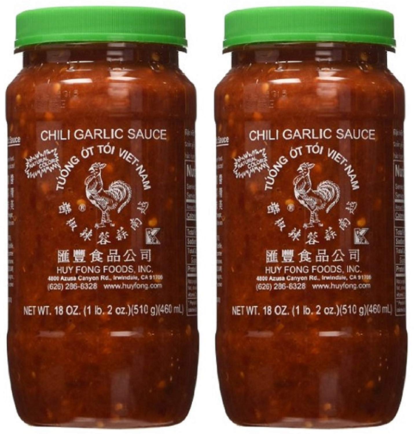 Huy Fong Fresh Chili Garlic Sauce garlic