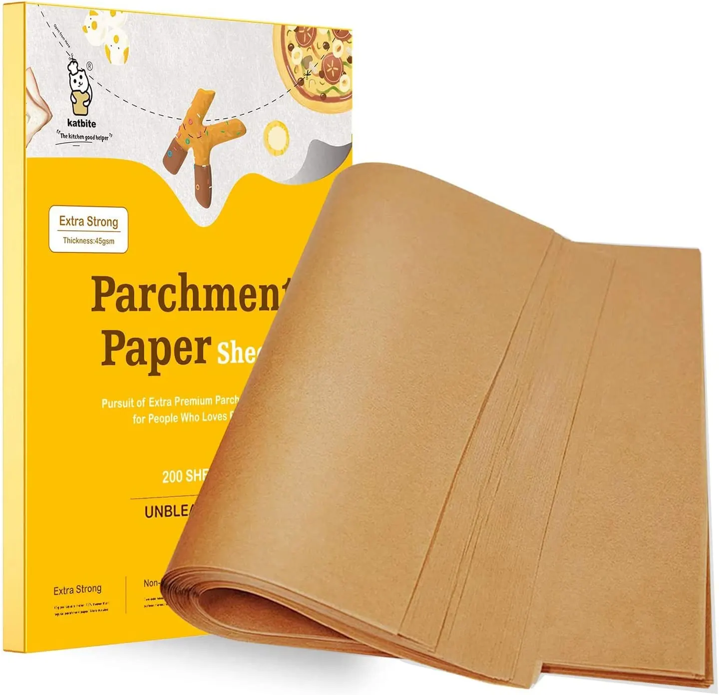 Precut Parchment Paper Sheet