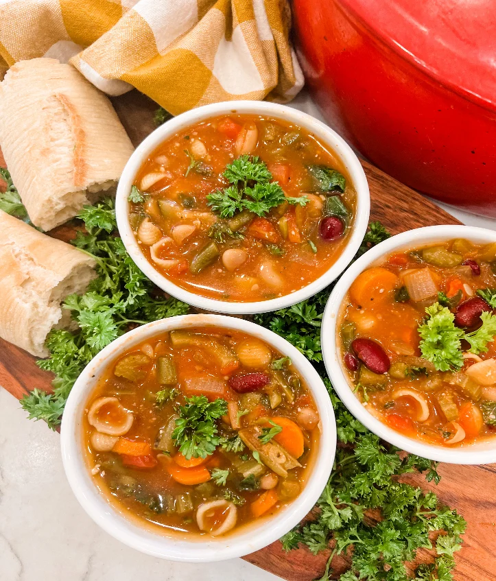 Copycat Olive Garden Minestrone Soup - Pound Dropper