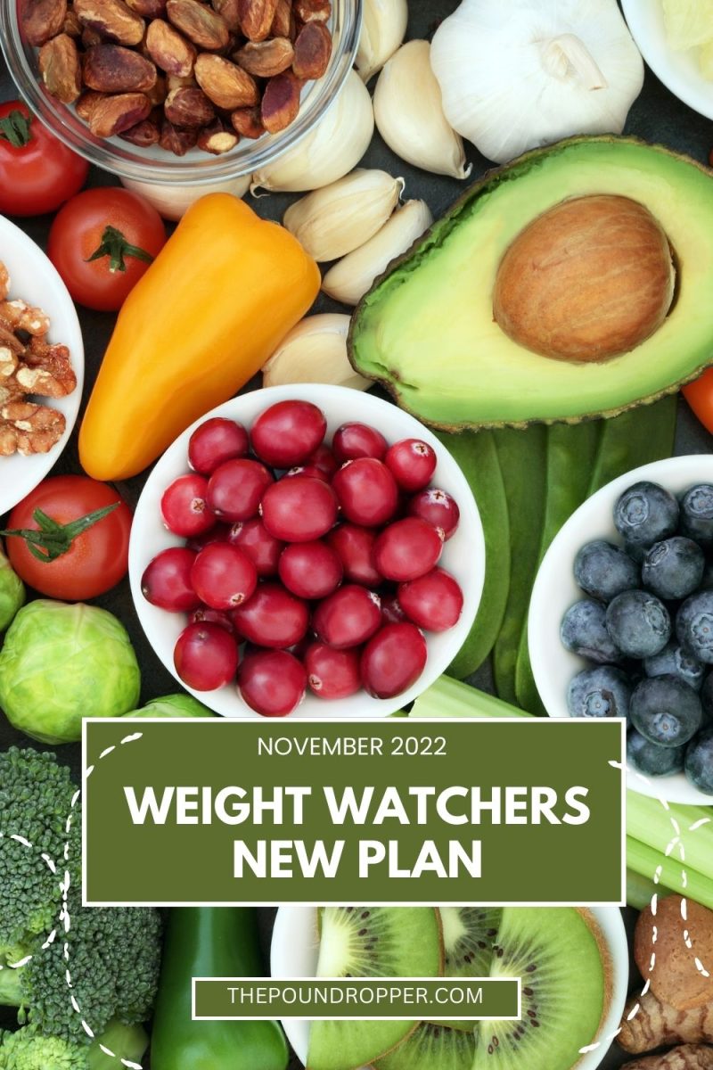 2022-2023 New Weight Watchers Plan - Pound Dropper