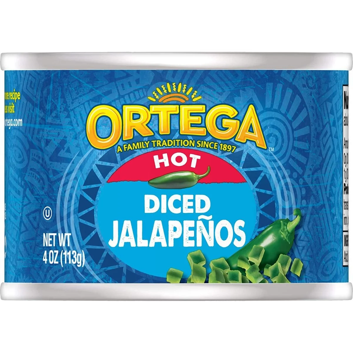 Ortega Peppers, Diced Jalapenos