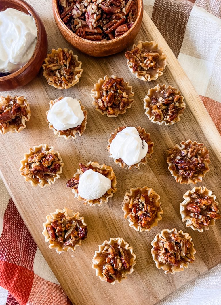 Lightened Up Pecan Pie Bites Pound Dropper