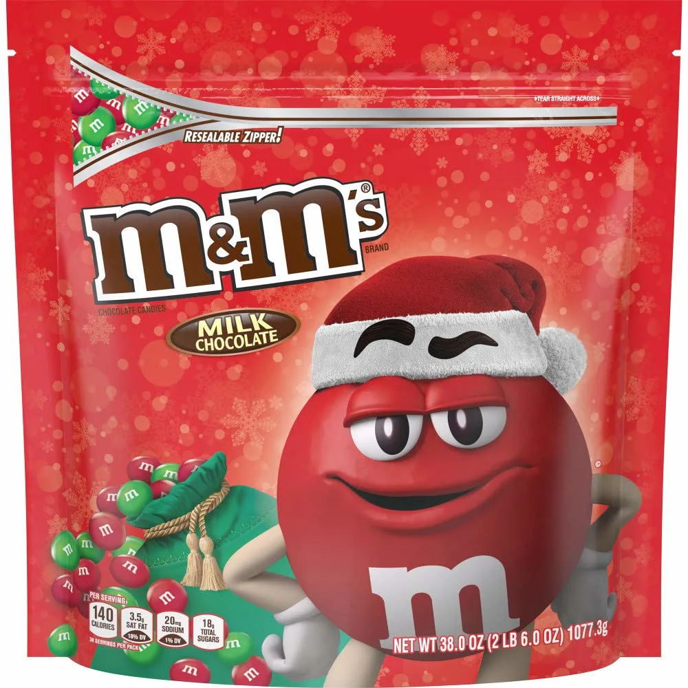 M&M'S Christmas Milk Chocolate Holiday Candy
