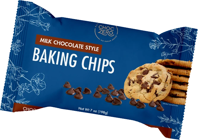 ChocZero chocolate chips: save 10% with discount code: pounddropper