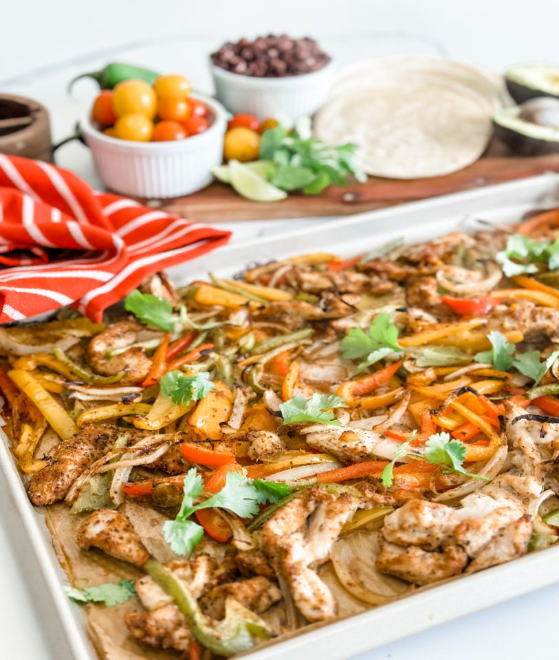 Zero Point Sheet Pan Chicken Fajitas Pound Dropper