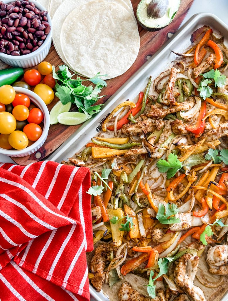 Zero Point Sheet Pan Chicken Fajitas Pound Dropper