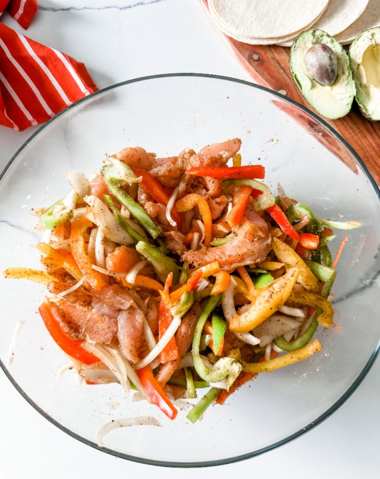 Zero Point Sheet Pan Chicken Fajitas Pound Dropper