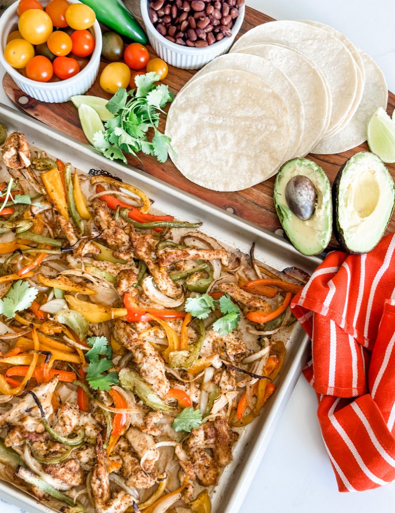 Zero Point Sheet Pan Chicken Fajitas Pound Dropper