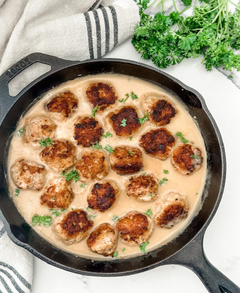 Lightened Up Copycat Ikea Swedish Meatballs Pound Dropper