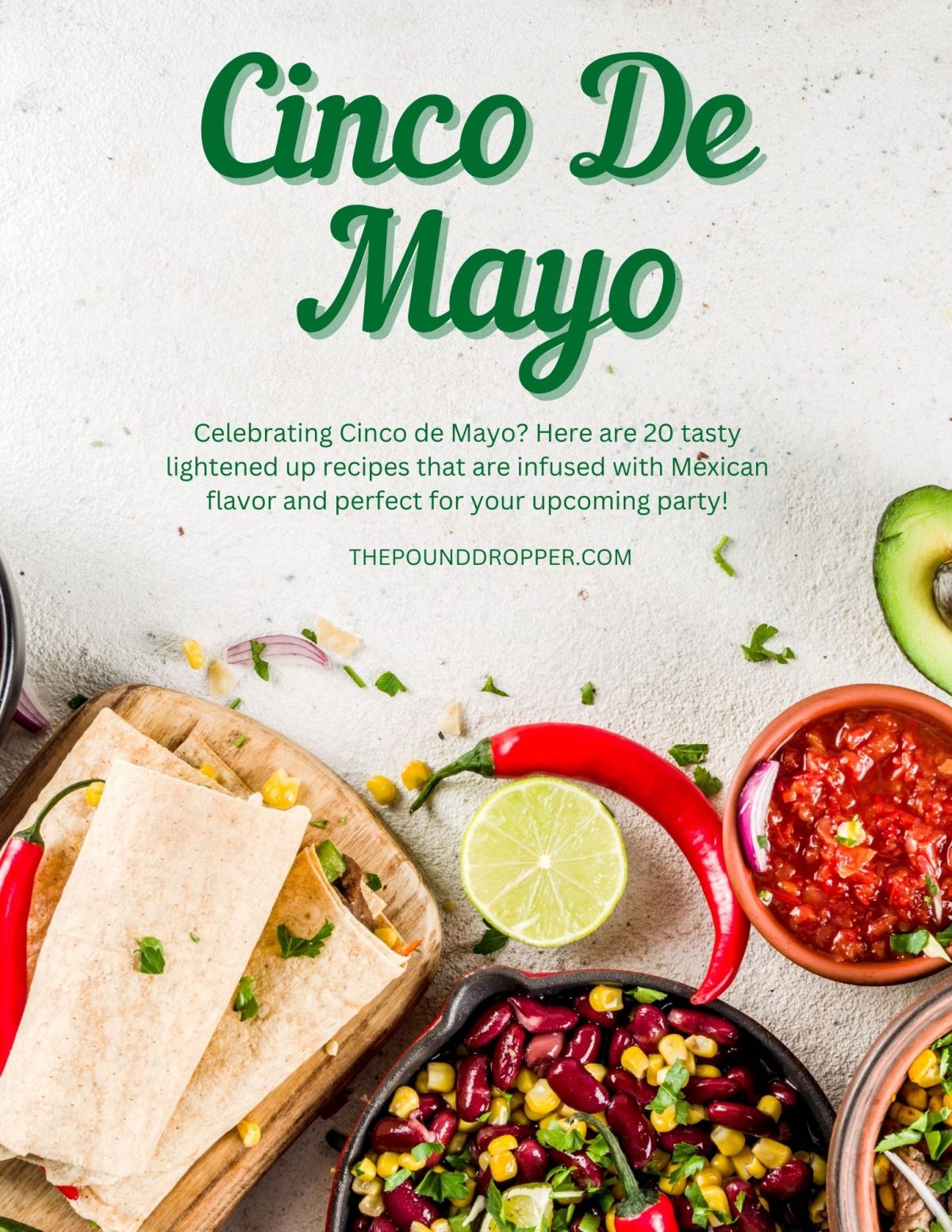 20 Cinco de Mayo Recipes via @pounddropper