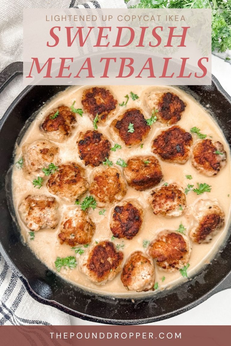 Lightened Up Copycat IKEA Swedish Meatballs - Pound Dropper