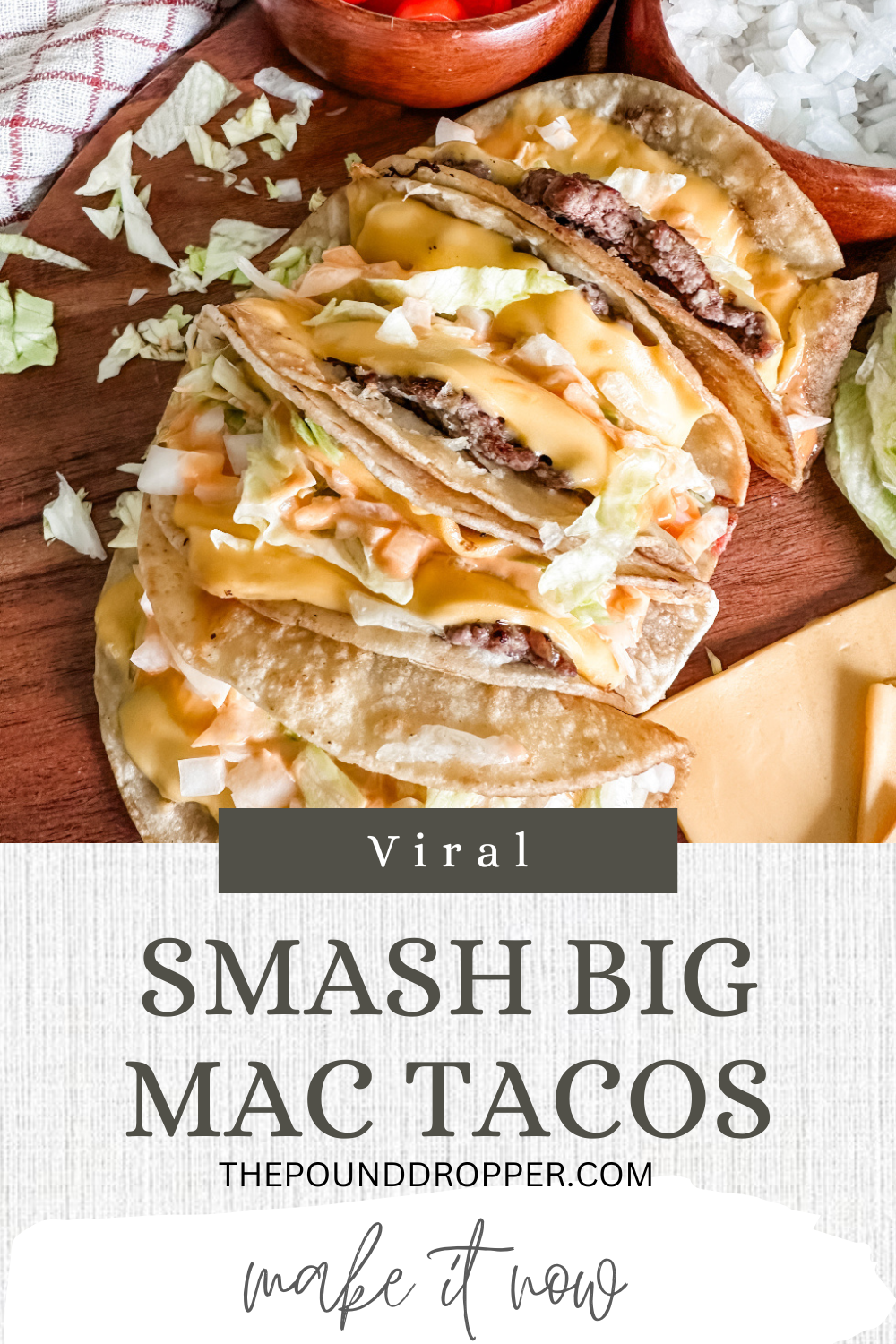 Smash Big Mac Tacos via @pounddropper