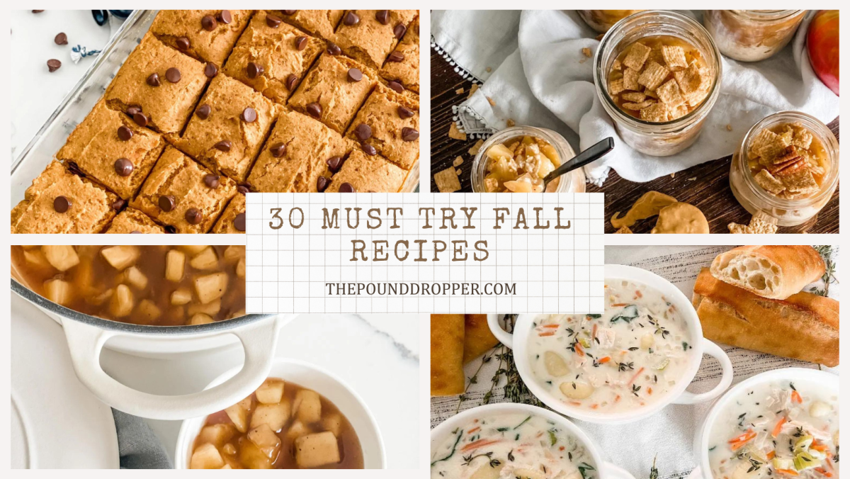 30 MUST TRY FALL RECIPES  via @pounddropper
