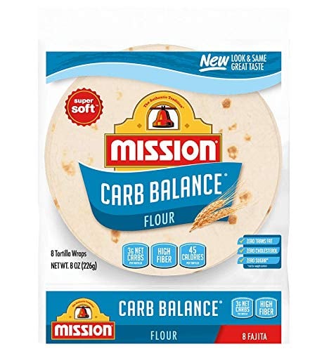 Mission Carb Balance Fajita Tortillas, Low Carb,