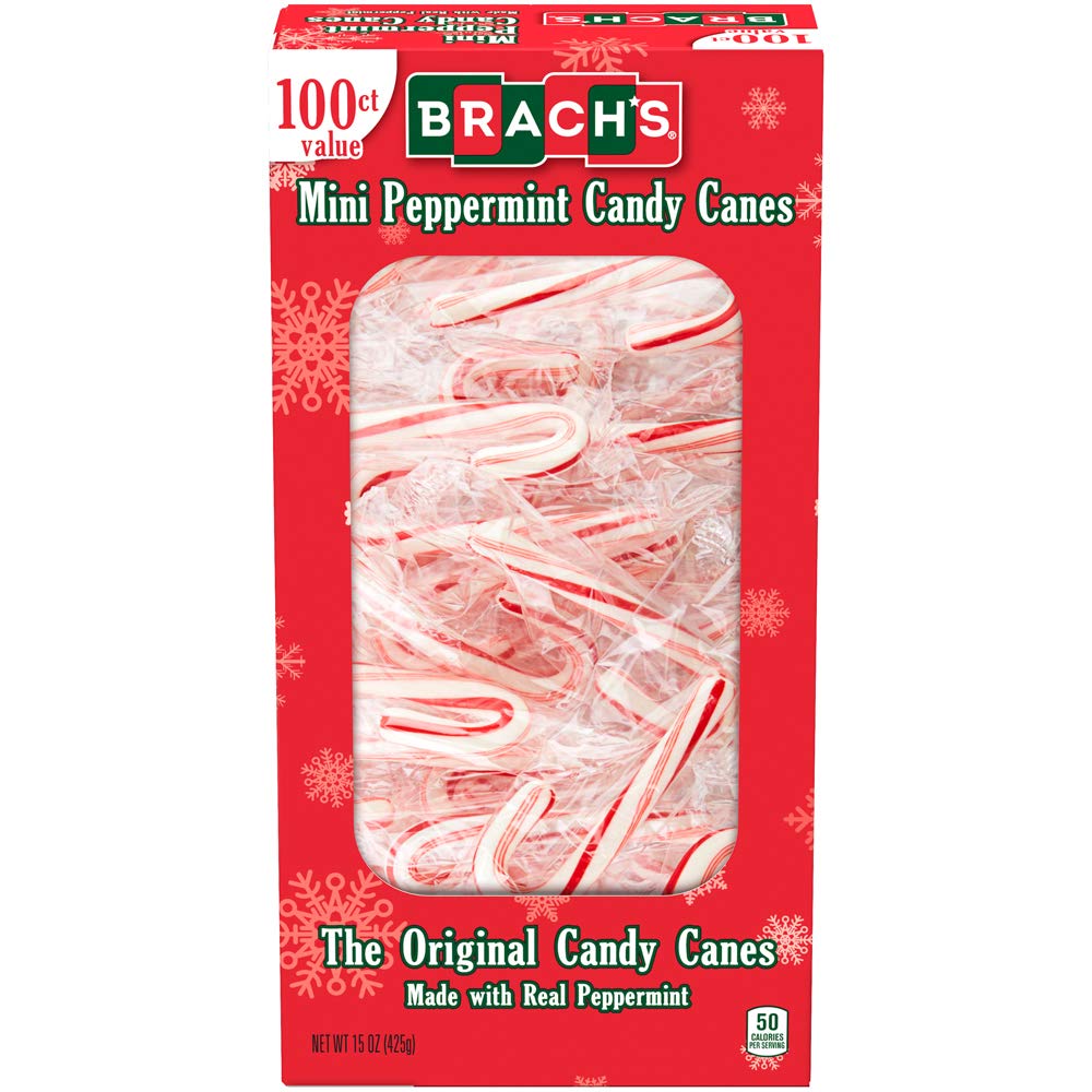 Brachs Mini Peppermint Individually wrapped Candy Canes