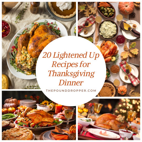 20 Lightened Up Thanksgiving Recipes - Pound Dropper