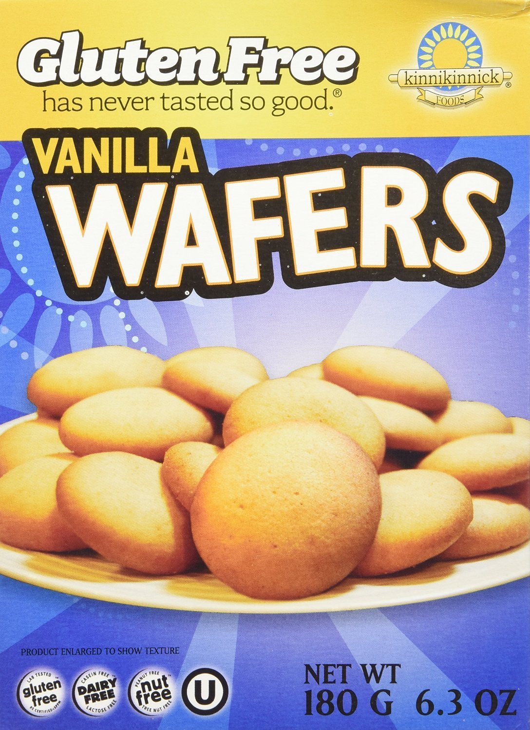 Kinnikinnick Vanilla Wafer Cookies
