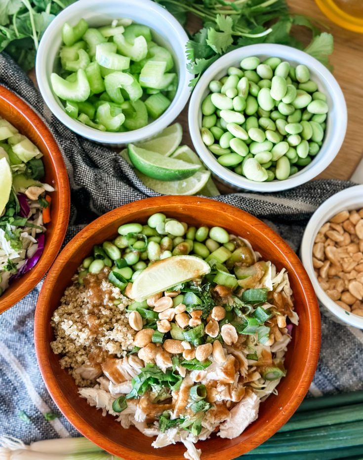 Thai Chicken and Quinoa Bowl