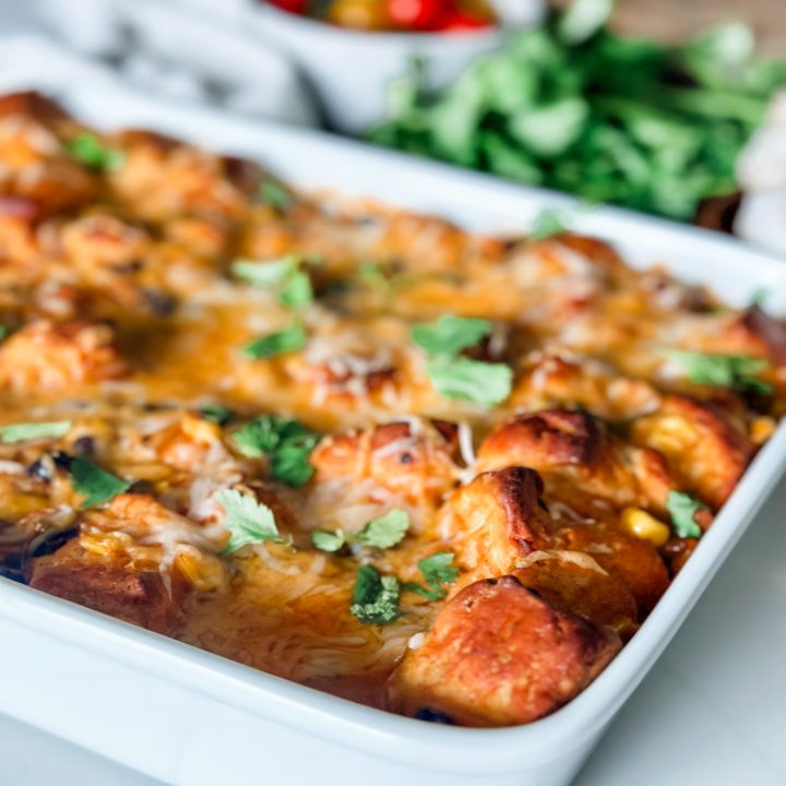 Chicken Taco Bubble Up Casserole-image