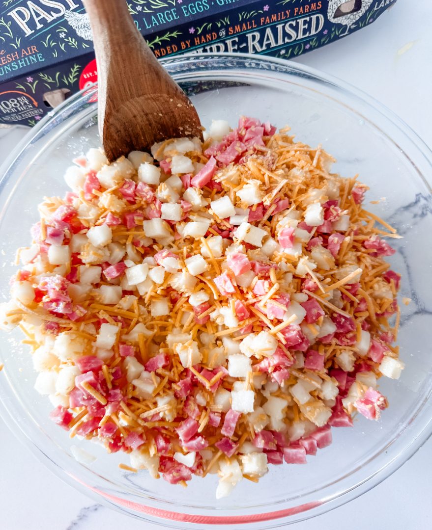 Easy Ham and Potato Breakfast Casserole - Pound Dropper