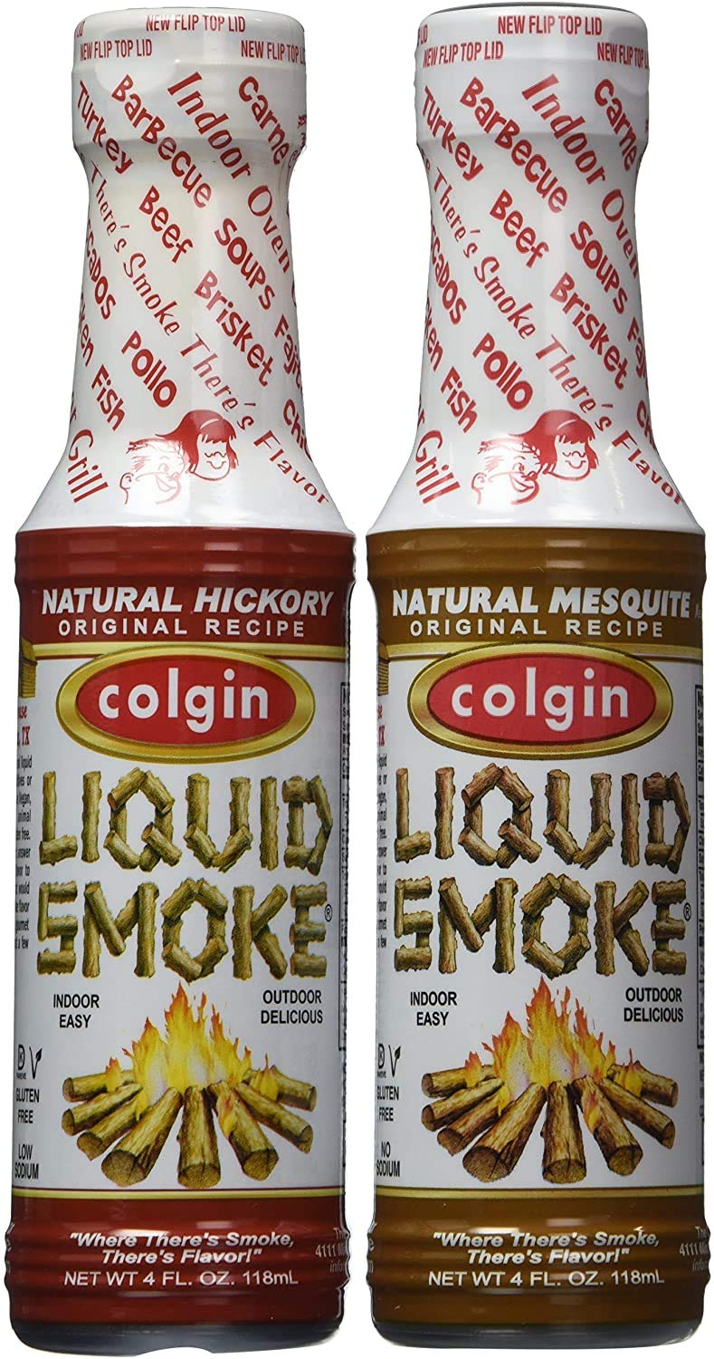 Liquid Smoke - Natural Mesquite and Natural Hickory Flavors