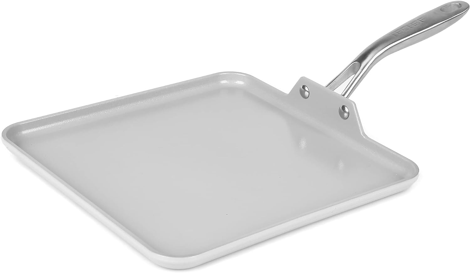 Ceramic Nonstick Square Griddle Pan