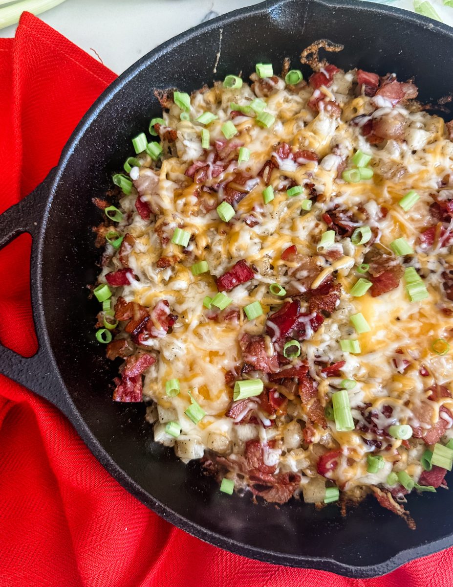 Country Breakfast Hash Brown Skillet - Pound Dropper