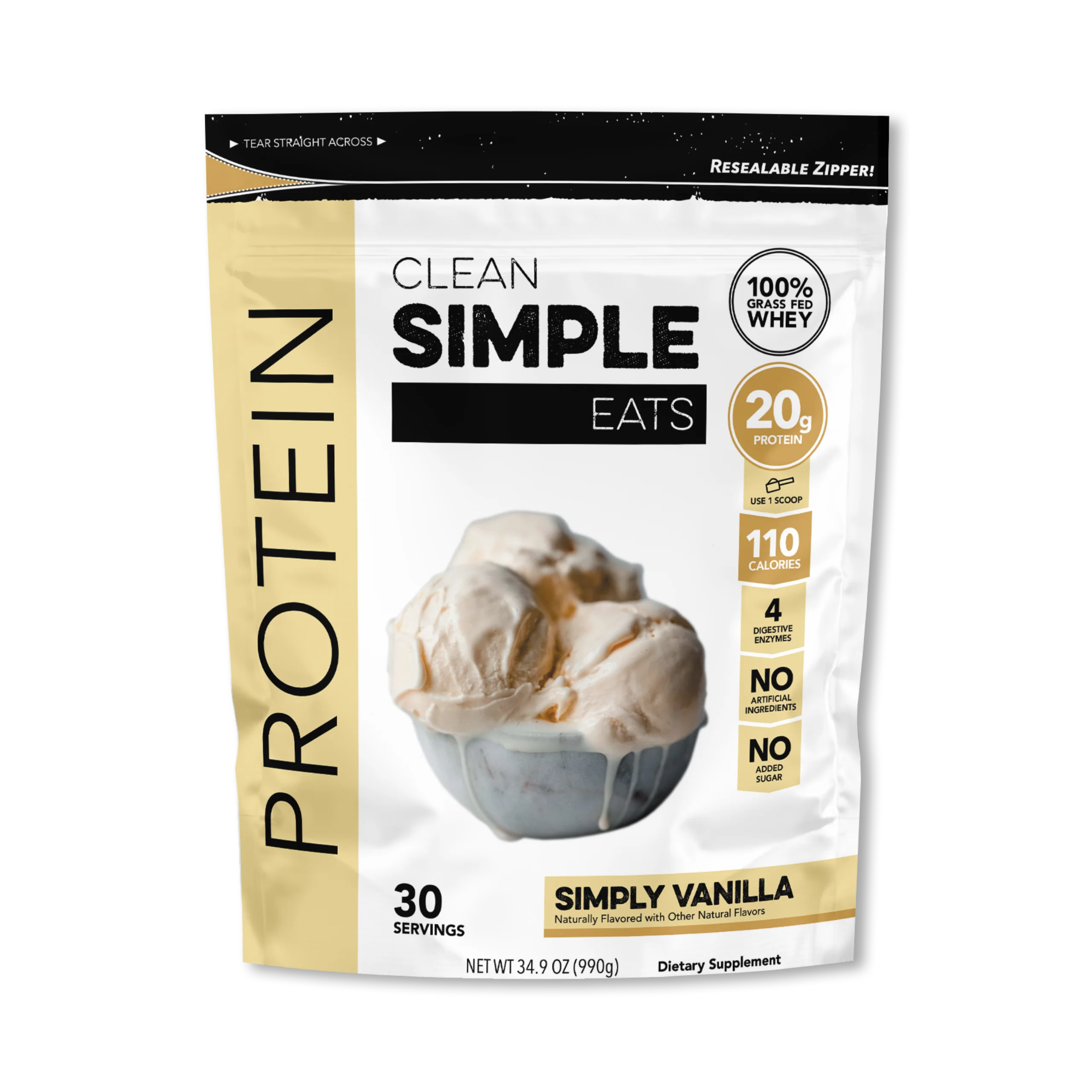 Clean Simple Eats Simply Vanilla 