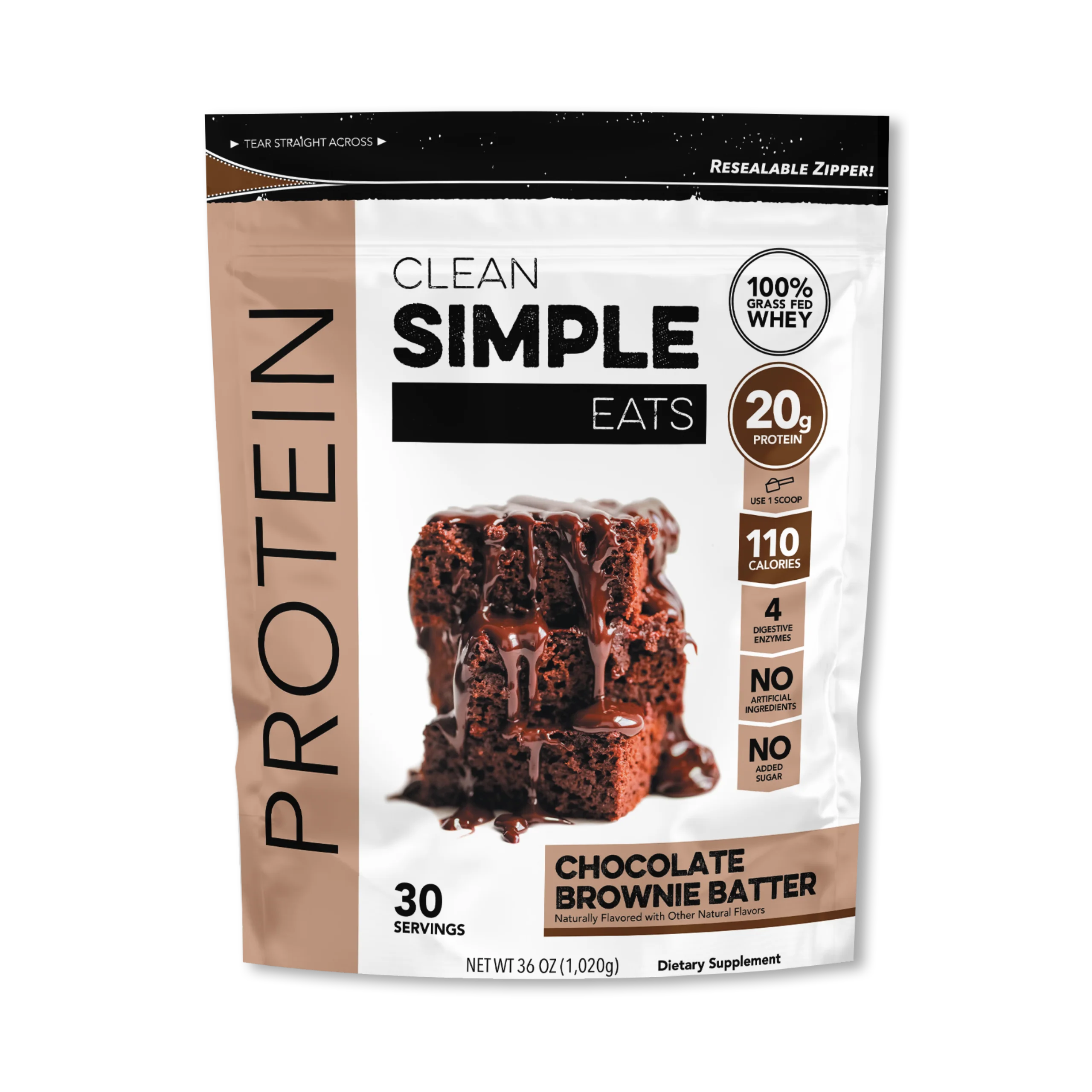 Clean Simple Eats Brownie Batter- 10% off with code: pounddropper