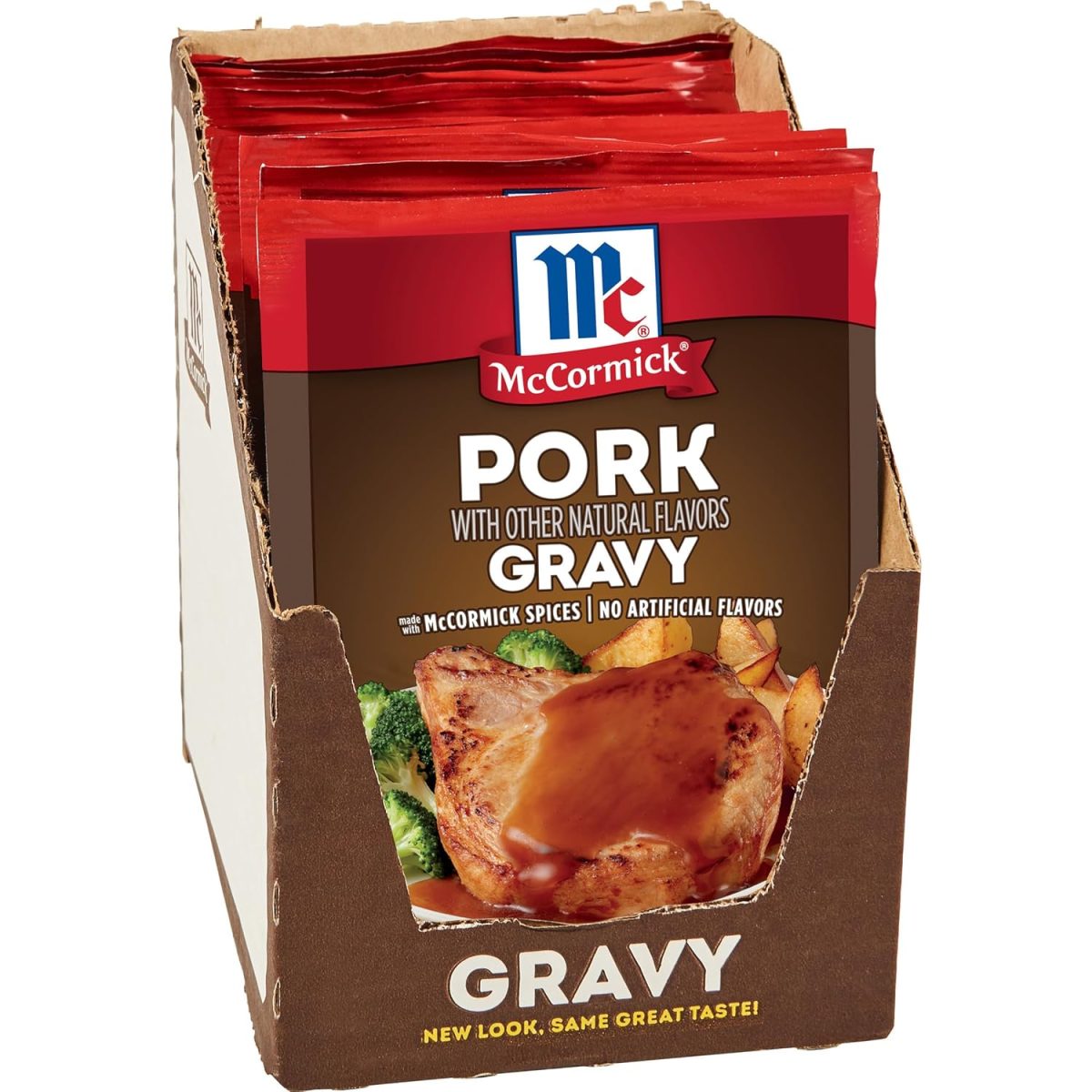 McCormick Pork Gravy Mix (Pack of 12), 0.87 oz