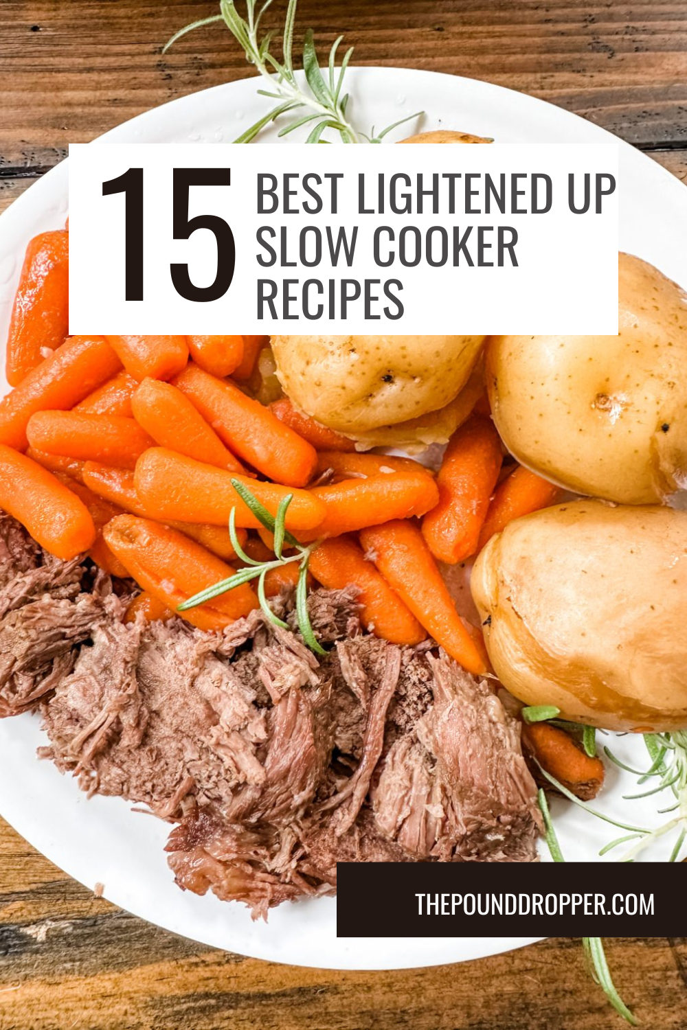 The ease of the slow cooker just can’t be beat. On busy days, there’s nothing better than coming home to a hot meal that’s ready to go. Am I right? So I've put together some of my favorite slow cooker recipes that will keep your taste buds satisfied and make life easier on those long busy evenings! via @pounddropper