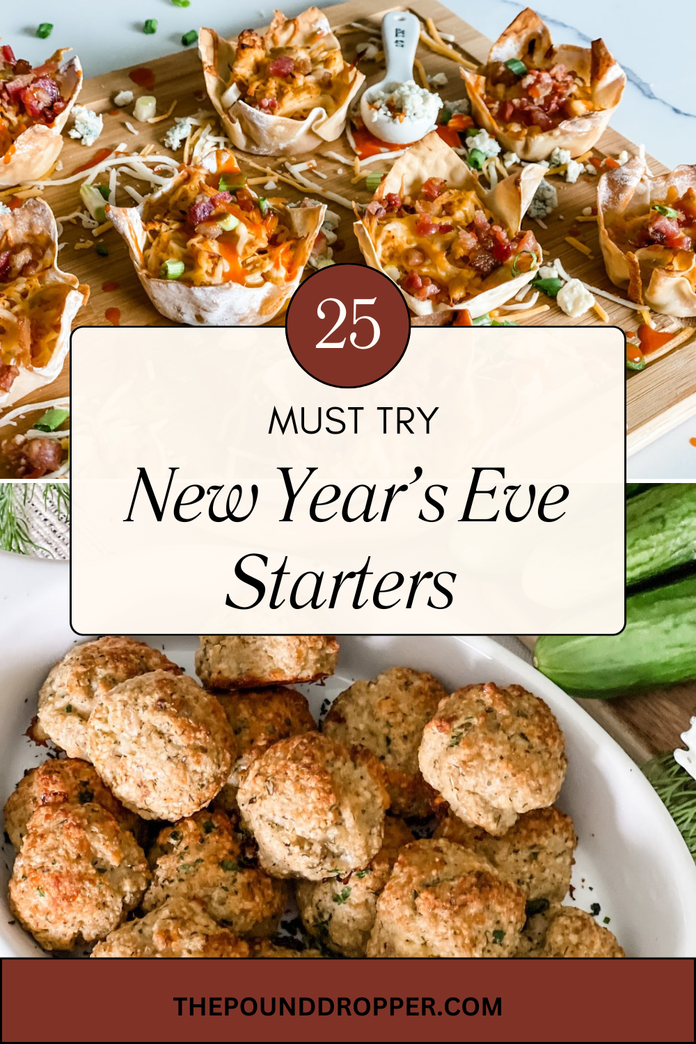 25 MUST TRY NEW YEAR’S EVE STARTERS via @pounddropper