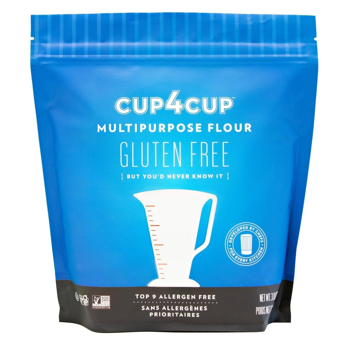 Certified Gluten Free, Dairy Free Flour,