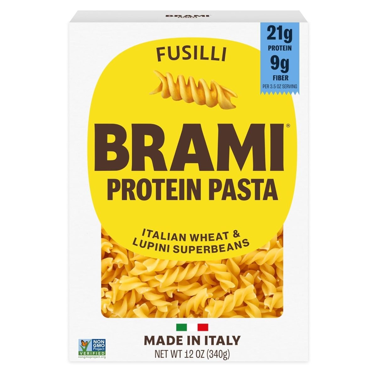 Brami Fusilli Italian Protein Pasta