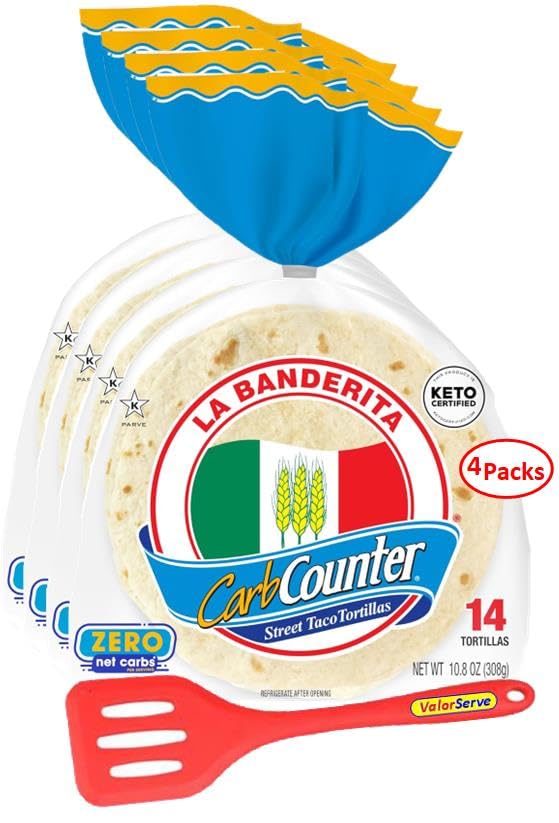 La Banderita Carb Counter® Street Taco Flour Tortillas