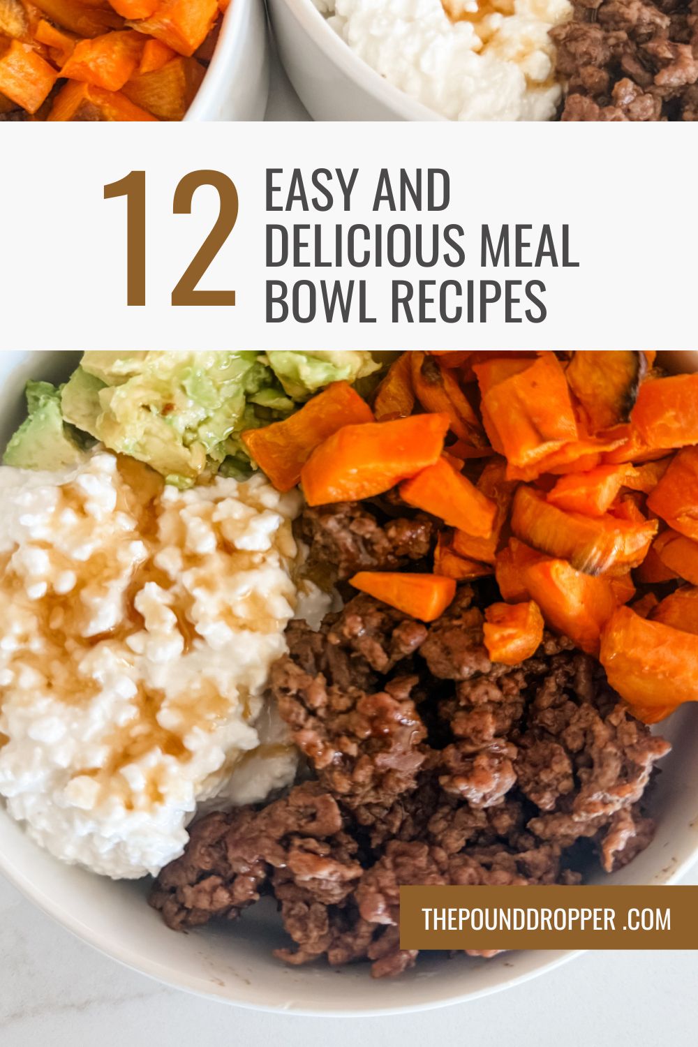 Whether it’s breakfast, lunch, or dinner- I love a easy satisfying bowl meal that will fill me up and provide me with balanced nutrients! These Meal Bowl Recipes offer numerous benefits; including balanced nutrition, convenience, and versatility.  via @pounddropper