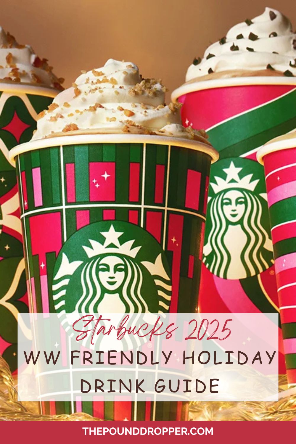 That's exactly why I created this easy Starbucks WW Friendly Holiday Drink Guide to help make that decision a little more easier! via @pounddropper