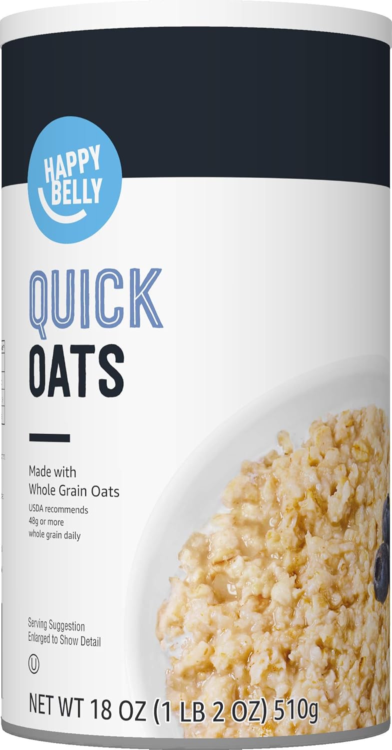 Amazon Brand - Happy Belly Quick Cook Oats