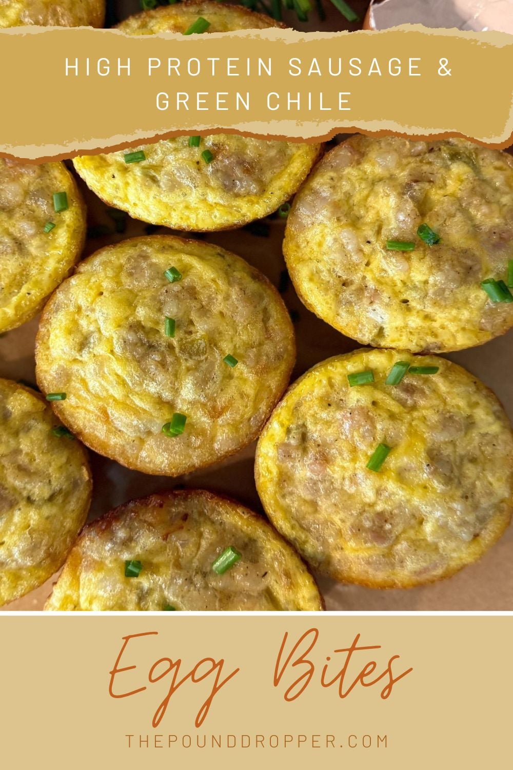 If you love a quick, protein-packed breakfast that’s easy to meal prep, these High-Protein Sausage & Green Chile Egg Bites will become your new favorite morning staple. They’re creamy, flavorful, and incredibly simple to make—all while keeping things lighter with cottage cheese, low-fat cheese, and turkey breakfast sausage. via @pounddropper