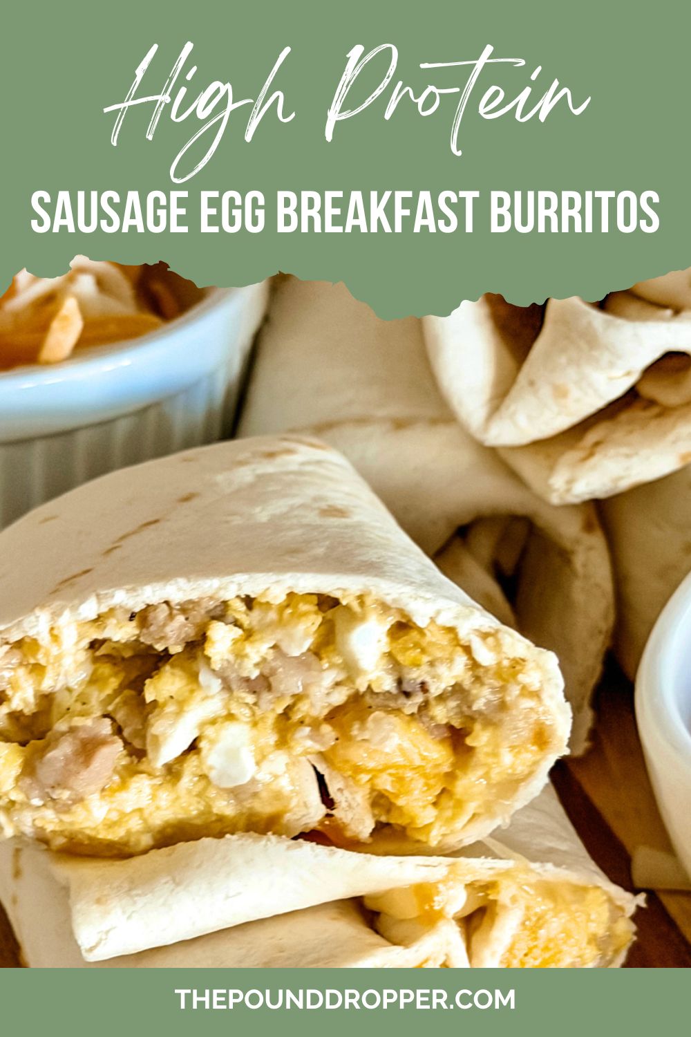 If you&rsquo;re looking for a&nbsp;high protein breakfast&nbsp;that&rsquo;s filling, flavorful, and easy to make-these breakfast burritos&nbsp;are hard to beat. Packed with 23 grams of protein, customizable to your taste, and perfect for meal prep, these breakfast burritos deliver the energy you need to start your day strong. via @pounddropper