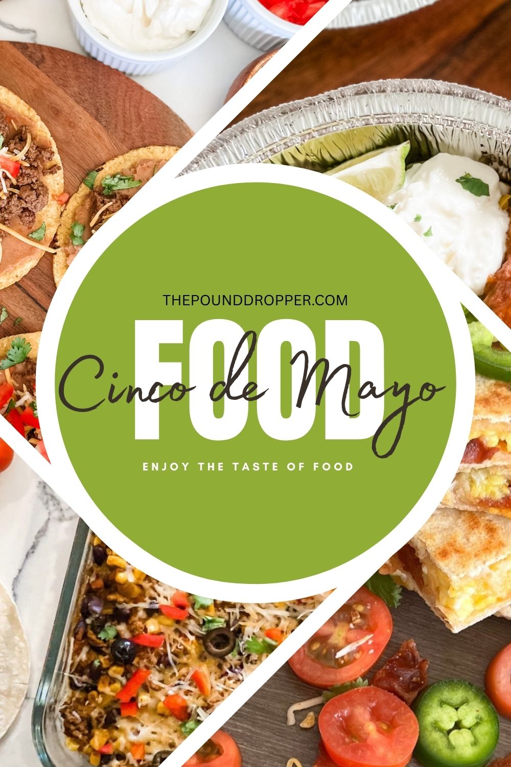 Lightened Up Cinco de Mayo Recipes via @pounddropper