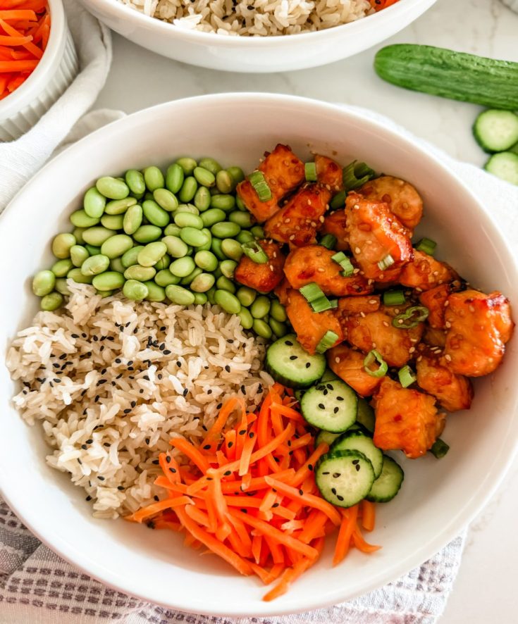 Easy Teriyaki Salmon Bites (Air Fryer or Oven)