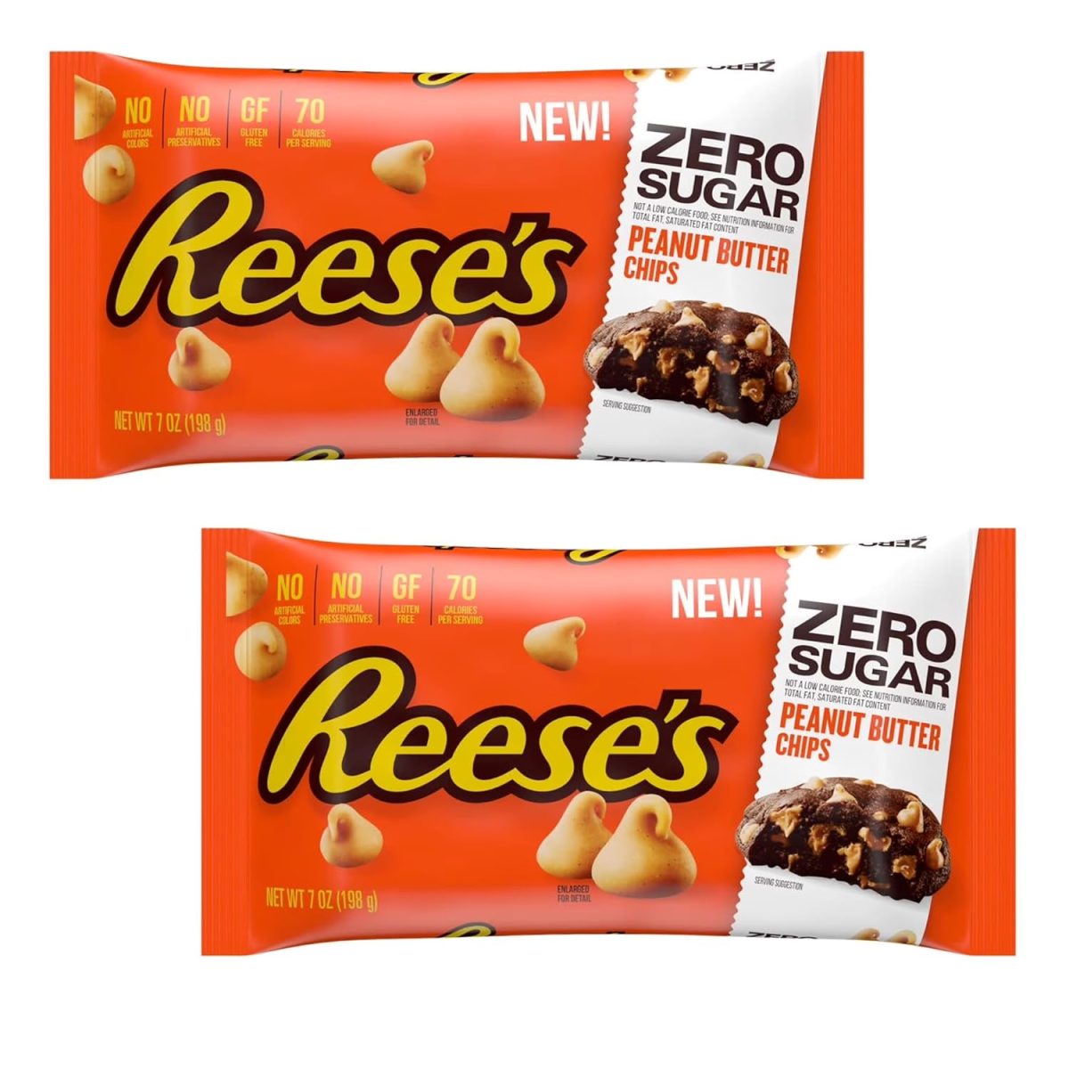 Reese's Zero Sugar Peanut Butter Baking Chips