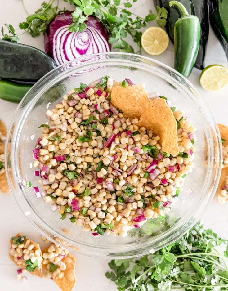 Copycat Chipotle Corn Salsa